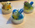 Sculpted Bird Tealight Candles, Set of 4