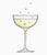 Champagne Glass Gift Tags  Champagne Glass Gift Tags