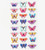 Small Butterfly Stickers  Small Butterfly Stickers