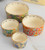 Natural Life Ceramic Nesting Measuring Cups - Floral