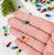 Miniature Christmas Acrylic Light Bulb Garland