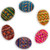 Mini Linden Wood Ukrainian Easter Eggs, Set of 6 Mini Linden Wood Ukrainian Easter Eggs, Set of 6