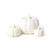 East of India Porcelain White Pumpkins, Set of 3