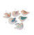Colorful Porcelain Bird Dish