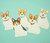 Die Cut Welsh Corgi Memo Pad