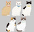 Die-Cut Cat Memo Pad