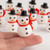 1.5" Miniature Flocked Snowman, Bag of 10 