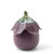 Ceramic Eggplant Container With Lid 
