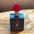 Red Glass Toadstool 