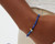 Evil Eye Protection Bracelet – Lapis Lazuli (4mm) 