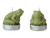 Unscented Frog Shaped Tealights, Set of 9