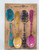 Natural Life Ditsy Floral Teaspoons, Set of 4