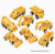 2.5" Mini Diecast Pull Back Construction Vehicle