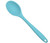 Mini 8" Light Blue Silicone Spoon