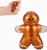 Mini Gingerbread Man Squishy
