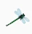 Artisan Glass Dragonfly in Gift Box