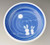 Cobalt Blue Rabbit & Moon Dish