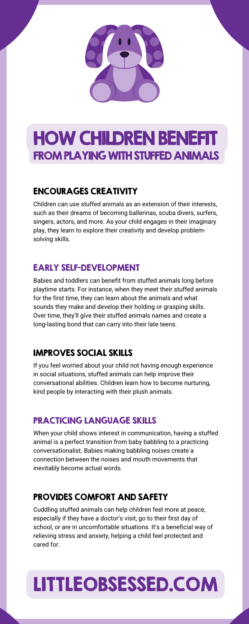 How Children Benefit From Playing With Stuffed Animals Little Obsessed