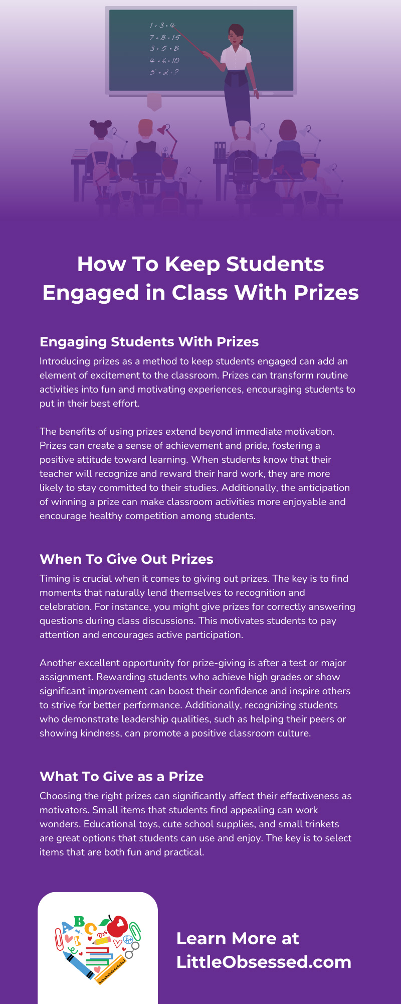 How To Keep Students Engaged in Class With Prizes - Little Obsessed