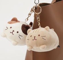 Fukunyan Cat Key Ring Plush - Little Obsessed