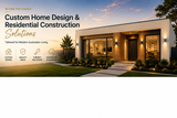 Beyond Tiny Houses: Custom Home Design & Residential Construction Solutions