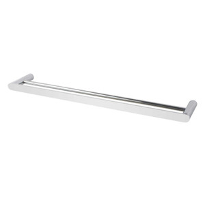 RUSHY - 800mm Chrome Double Towel Rail