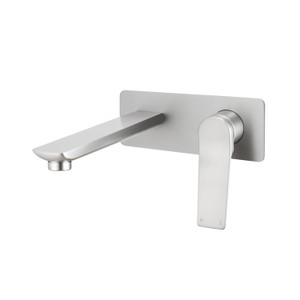 RUSHY Series Brushed Nickel Spout Mixer Trim Kit Only (match CLPS)