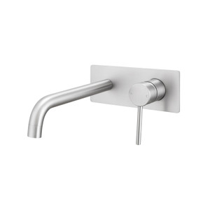 LUCID PIN Series Brushed Nickel Spout Mixer Trim Kit Only (match CLPS)