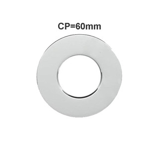 Chrome Cover Plate 60mm