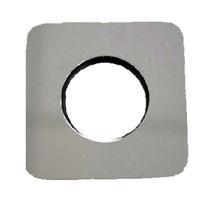 Square Chrome Cover Plate 80*80mm