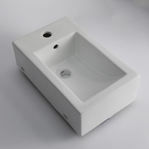 460x280x170mm Gloss White Wall Hung Basin