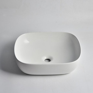 485x395x145mm Matte White Above Counter Basin