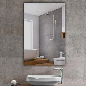 750x600mm Pencil Edge Rectangle Plain Mirror
