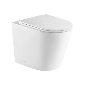 BERLIN99 580*360*430mm Matte White Quiet Flushing Wall Faced Floor Pan