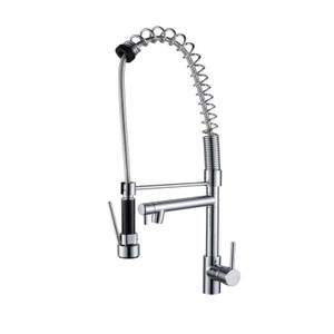Chrome Pull Out Kitchen Mixer