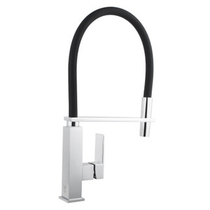 Chrome Pull Out Kitchen Mixer