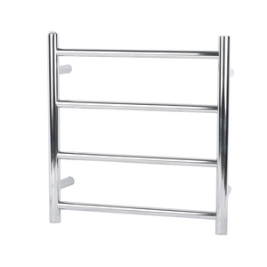 Chrome Heated Towel Rack 4 Bars