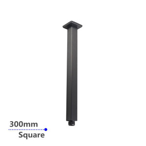 300mm Gunmetal Ceiling Shower Arm