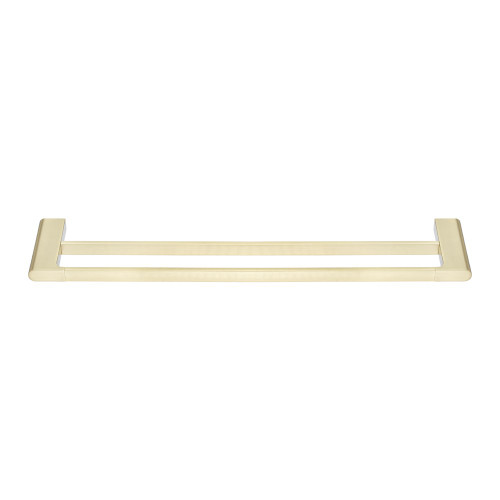 VOG - 600mm Light Brushed Brass Double Towel Rail
