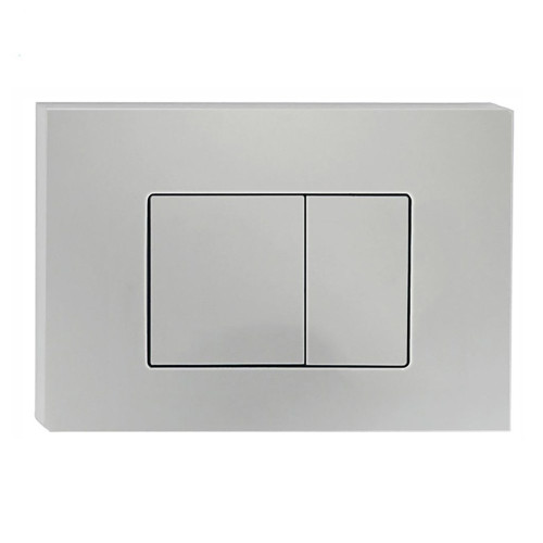R & T Chrome ABS Push Plate(Squre Button)