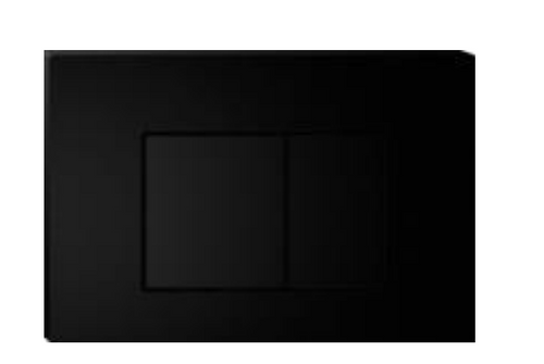 R & T Matte Black ABS Push Plate(Square Button)