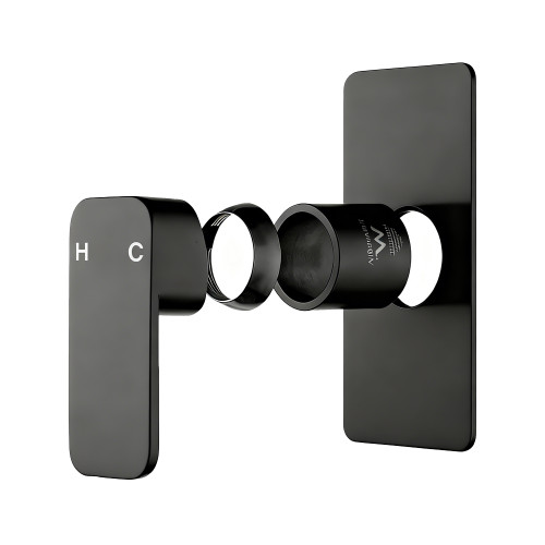 IVANO Series Black Wall Mixer Trim Kit (match CLPM)