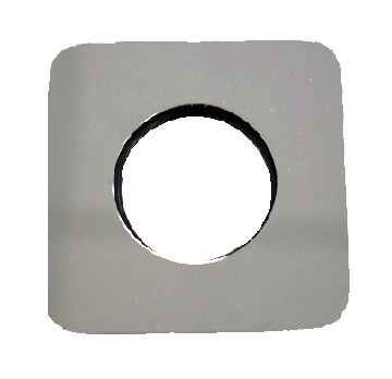 Square Chrome Cover Plate 80*80mm