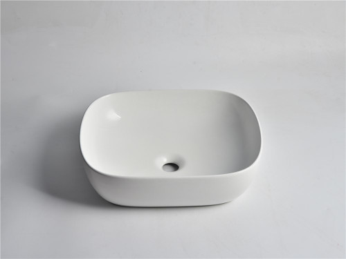 485x395x145mm Matte White Above Counter Basin