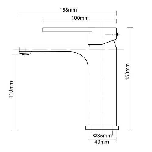 IVANO - Brushed Nickel Basin Mixer