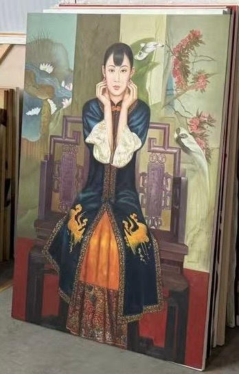 Figure Oil Painting – 90x120cm