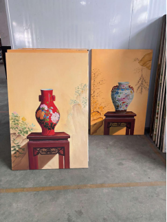 Bottle Still Life Oil Painting – 60x90cm