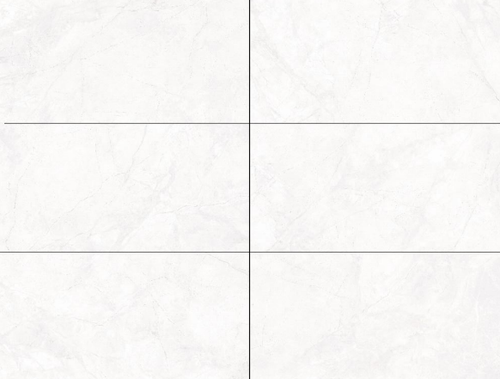 RASO Alps White 3D Satin Porcelain Tile - carton of 2/4