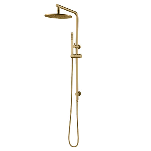 10" Brushed Brass Shower Station