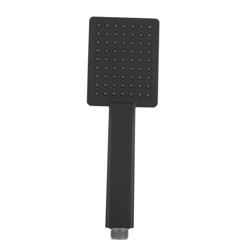 Black Single Function Handheld Shower